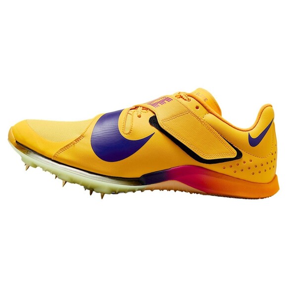 Size 10 Nike Air Zoom Long Jump Elite Citron Pulse Mens Track Spikes FZ9326-800 main image 9